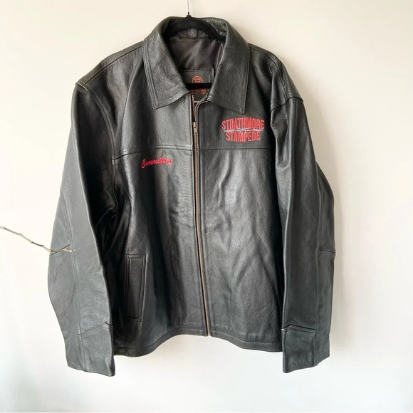 Roper Strathmore Stampede Western  Leather Jacket - Picture 1 of 16